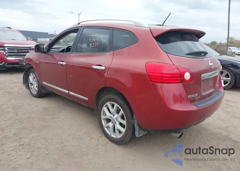 2013 Nissan Rogue Sv W/Sl Pkg from USA, damaged, VIN JN8AS5MV1DW626651